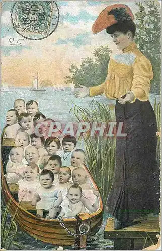 Cartes postales Femme Enfants