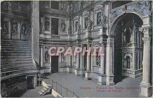 Cartes postales Vicenza Fianco del Teatro Olimpico