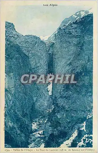 Cartes postales Vallee de l'Ubaye Le Pont du Castelet