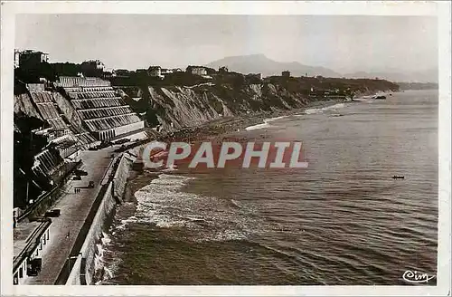 Cartes postales Biarritz BP Apercu surla cote des Basques