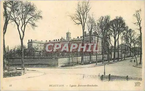 Ansichtskarte AK Beauvais Lycee Jeanne Hachette