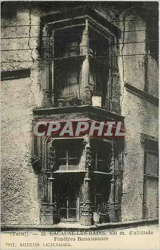 Cartes postales Lacaune les Bains Fenestres Renaissance
