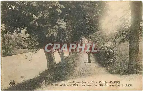 Ansichtskarte AK Hautes Pyrenees Vallee de l'Aure Cadeac les Bains