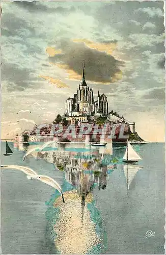 Cartes postales moderne Le Mont Saint Michel cote est