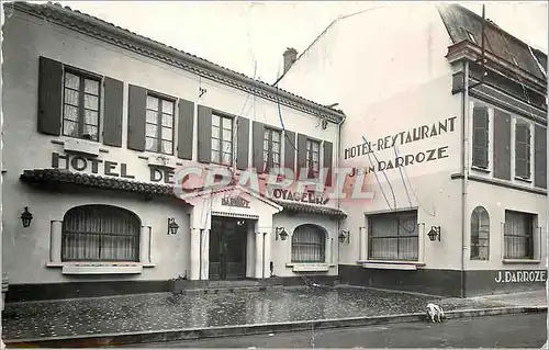 Moderne Karte Villeneuve de Marsan Landes Hotel de Voyageur