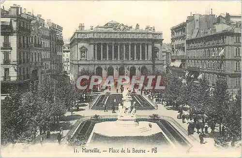 Cartes postales Marseille Place de la Bourse