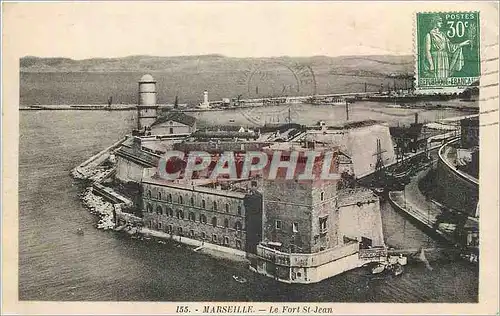 Cartes postales Marseille Le Fort St Jean