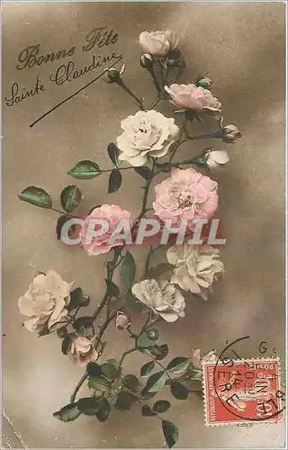 Cartes postales Bonne Fete Fleurs