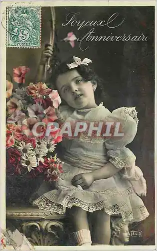 Cartes postales Joyeux Anniversaire Enfant