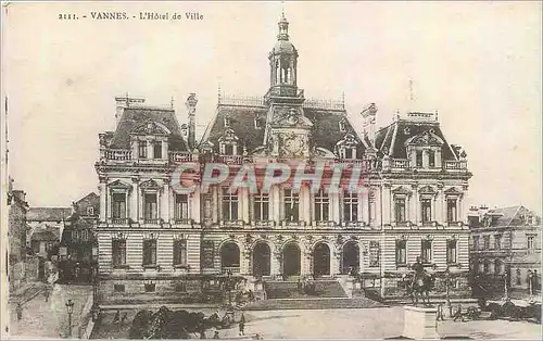 Cartes postales Vannes L'Hotel de Ville