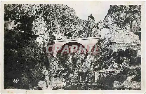 Cartes postales Ponte San Luigi Frontiera Italiana