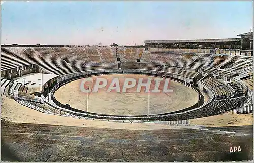 Cartes postales moderne Beziers Herault Interieur des Arenes