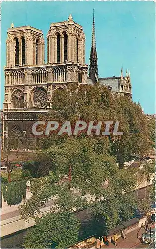 Cartes postales moderne Paris La Cathedrale Notre Dame