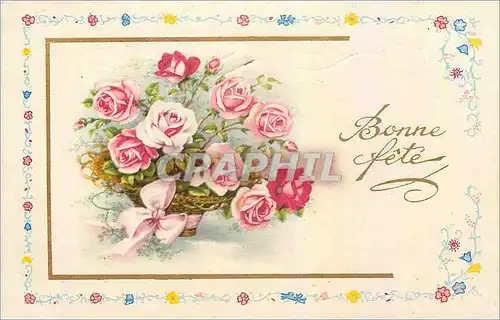 Cartes postales Bonne Fete Fleurs