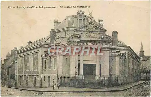 Cartes postales Paray le Monial S et L Le Musee Eucharistique