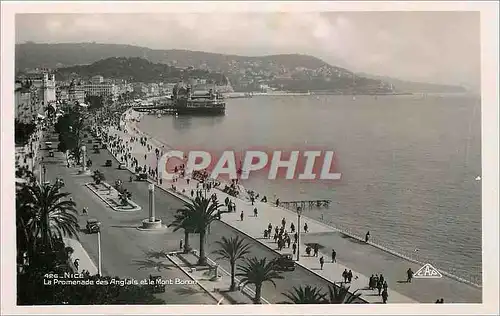 Ansichtskarte AK Nice La Promenade des Anglais et le Mont Boron