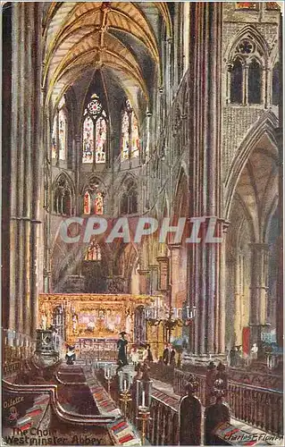 Cartes postales The Choir Westminster Abbey