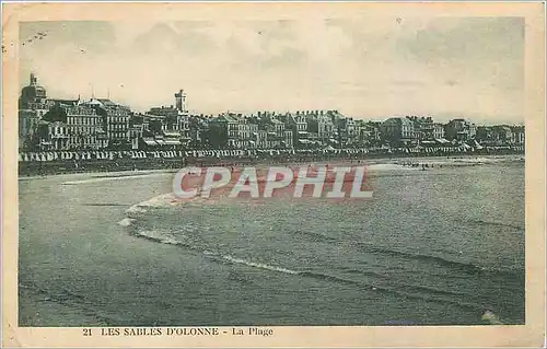 Cartes postales Les Sables d'Olonne La Plage