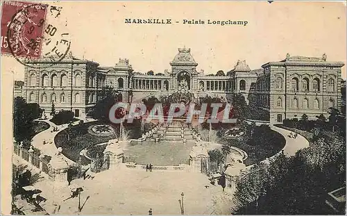 Cartes postales Marseille Palais Longchamp