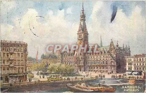 Cartes postales Hamburg Rathaus