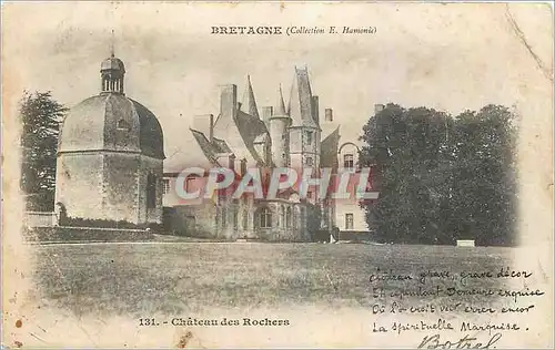 Cartes postales Bretagne Chateau des Rochers