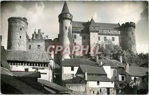 Moderne Karte Vitre Chateau Feodal Forteresse Moyennageuse