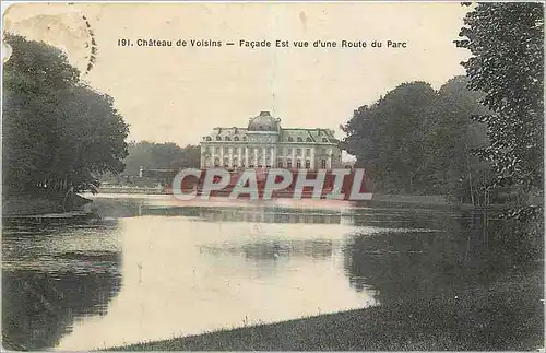 Ansichtskarte AK Chateau de Voisins Facade Est vue d'une Route du Parc