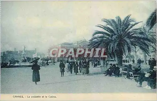 Cartes postales Cannes La croisette et le Casino