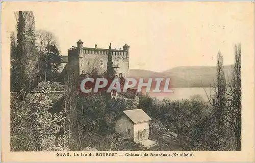 Ansichtskarte AK Le Lac du Bourget Chateau de Bordeau