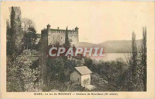 Cartes postales Le Lac du Bourget Chateau de Bordeau