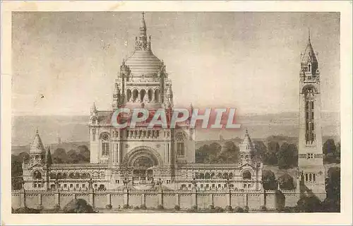 Ansichtskarte AK La Basilique de Lisieux Vue Generale du Projet