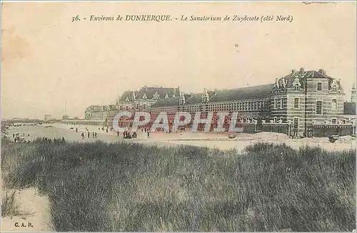 Ansichtskarte AK Environs de Dunkerque Le Sanatorium de Zuydcoole