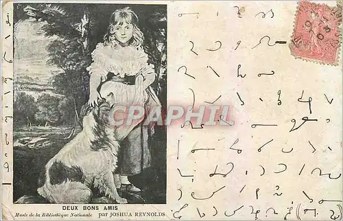 Cartes postales Deux Bons Amis Musee de la Bibliotheque Nationale
