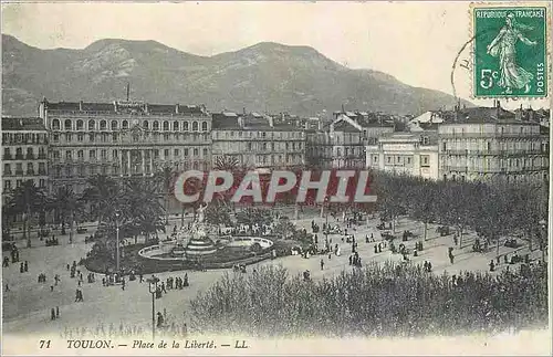 Cartes postales Toulon Place de la Liberte