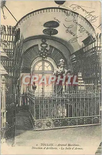 Cartes postales Toulon Arsenal Maritime Militaria