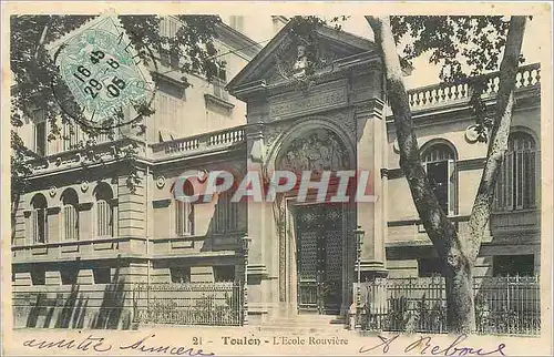 Cartes postales Toulon L'Ecole Rouviere