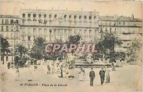 Cartes postales Toulon Place de la Liberte