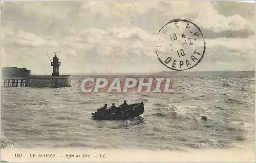 Cartes postales Le Havre Effet de mer Phare