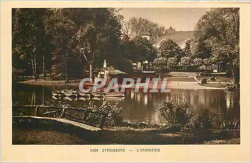 Cartes postales Strasbourg L'Orangerie