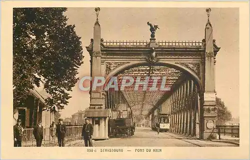 Cartes postales Strasbourg Pont du Rhin