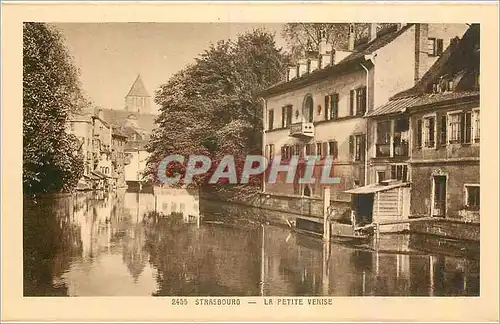 Ansichtskarte AK Strasbourg La Petite Venise