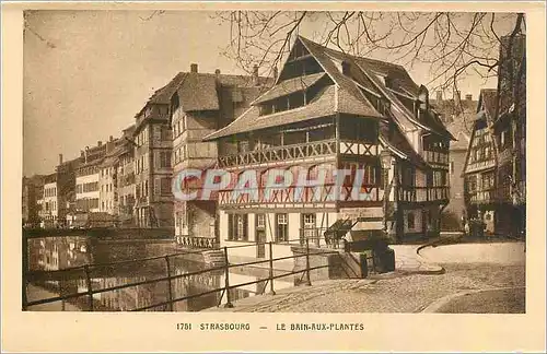 Cartes postales Strasbourg Le Bain aux Plantes