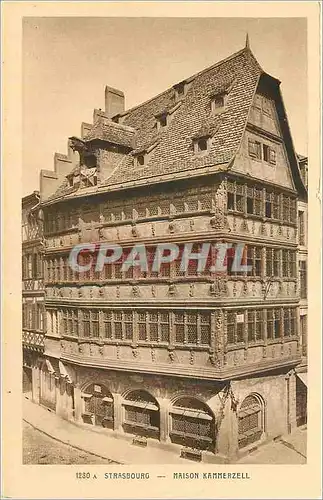 Cartes postales Strasbourg Maison Kammerzell