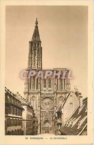 Cartes postales Strasbourg La Cathedrale