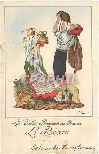 Cartes postales Les Vieilles Provinces de France Le Bearn Farines Jammet