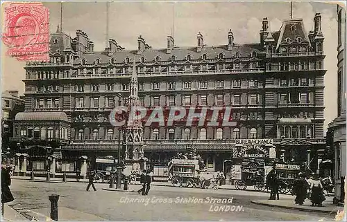 Cartes postales Charing Cross Station Strand London