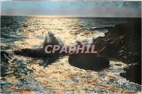 Moderne Karte La Cote Effet de Vague