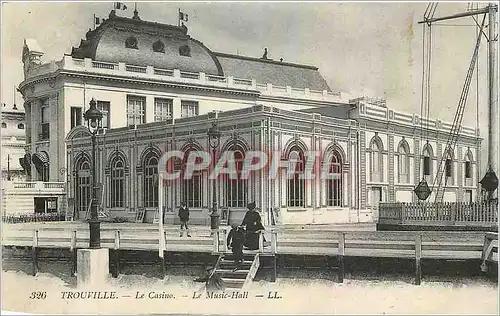 Cartes postales Trouville Le Casino Le Music Hall