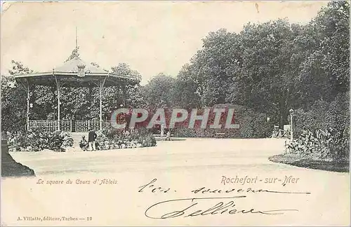 Ansichtskarte AK Rochefort sur Mer Le square du Cours d'Ablois