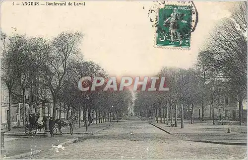 Cartes postales Angers Boulevard de Laval